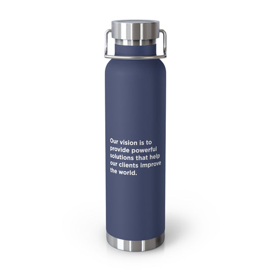 Copper Vacuum Insulated Bottle, 22oz (Vision Statement)