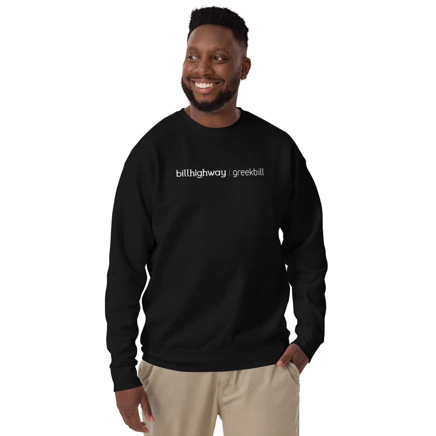 Unisex Premium Sweatshirt - Billhighway x Greekbill